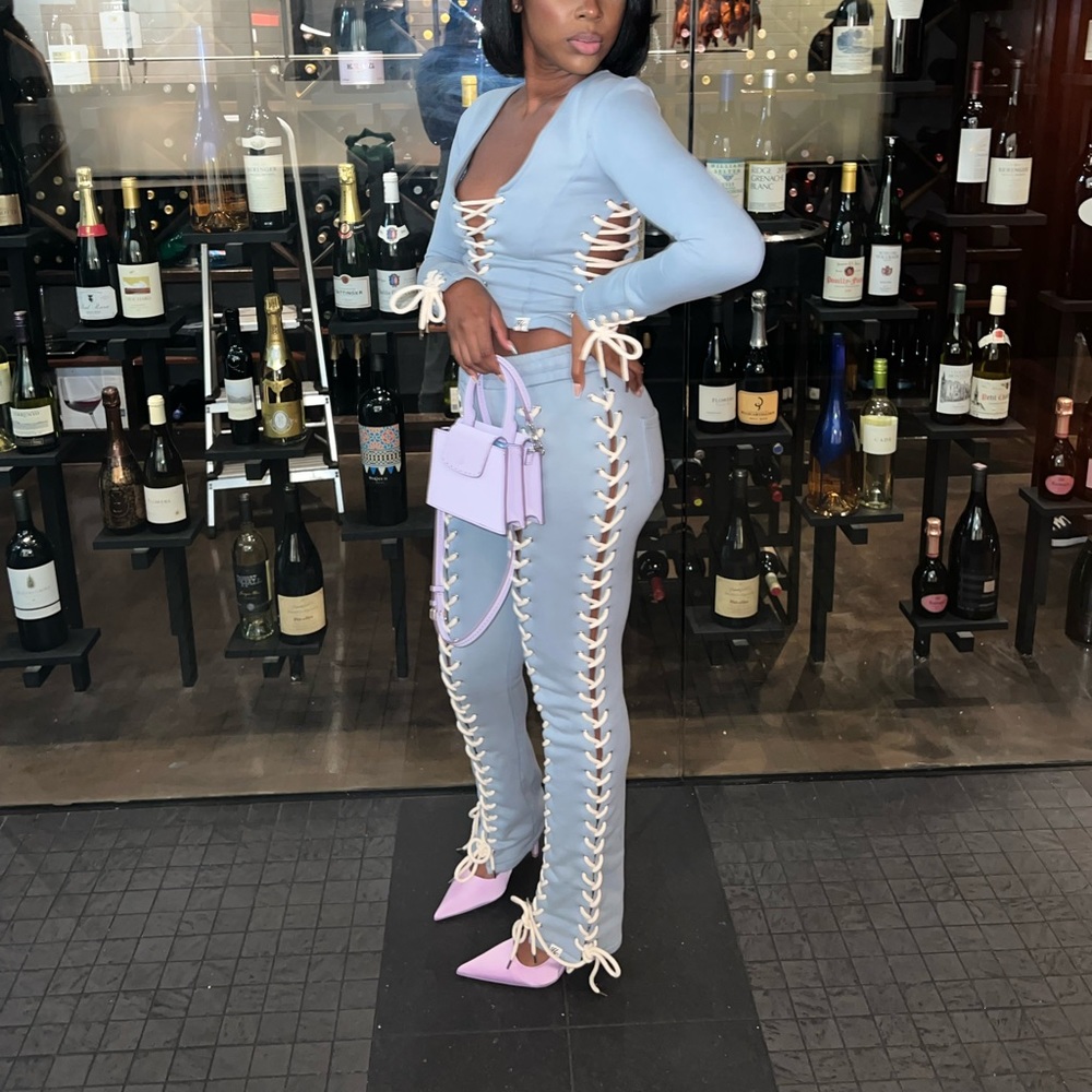 Hidden Cult Wynn Laced Up Sweatsuit